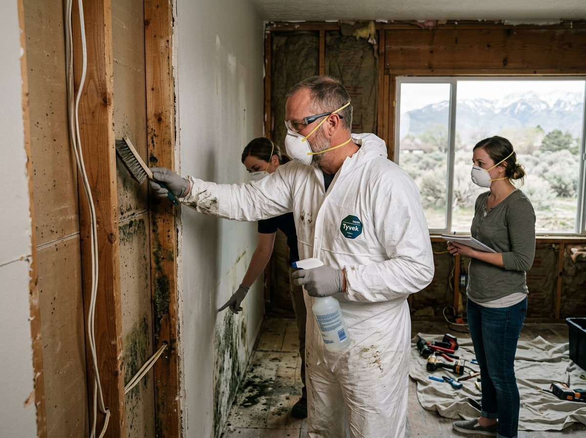 mold removal and remediation in Lehi