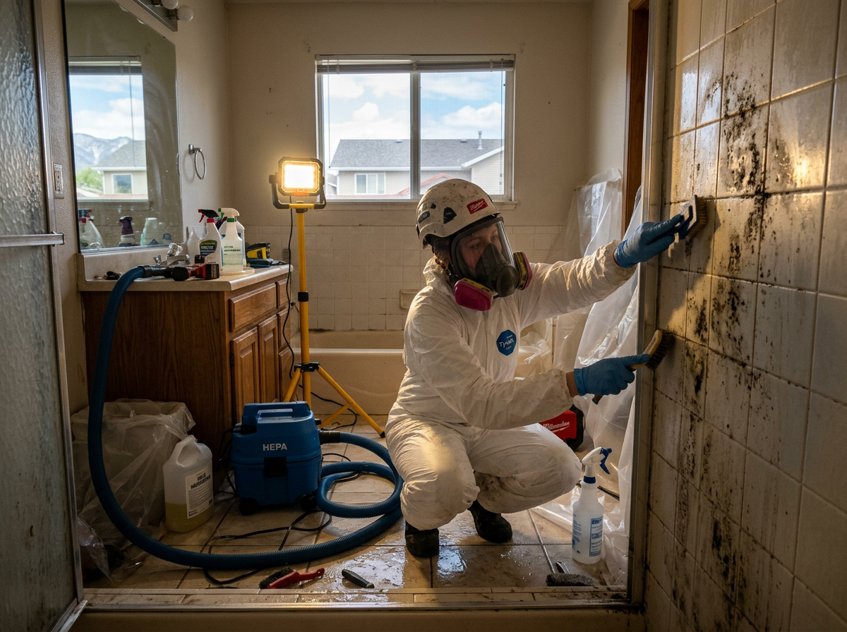 mold removal and remediation in Huntsville